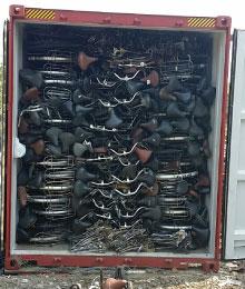 廃棄自転車その3